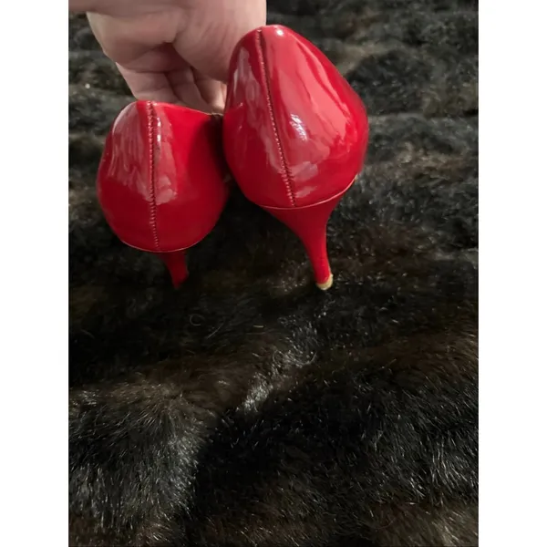 Women’s Olsenboye High Heel Red Patent Shoes size 7.5 heels - Image 3