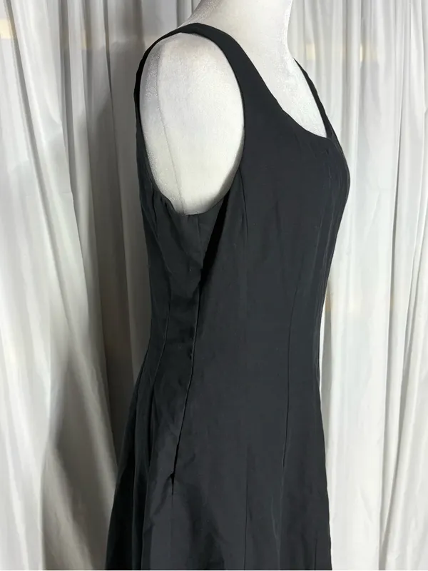 🆕 A New Day Corset Midi A-Line Dress Black Size 4 - Image 7