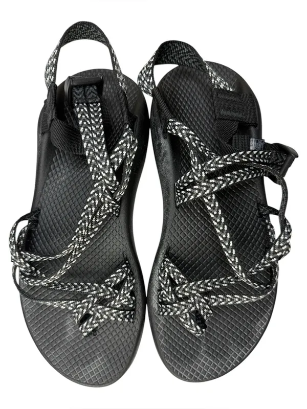 Chacos ZX/2 Black White Hiking Sandals size 8 - Image 2