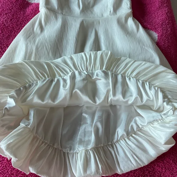 Lulu's Elegant White Dress - Image 2