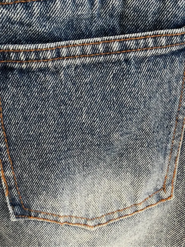 Le Lis Collection Denim Mini Skirt XS Blue Wash Cotton Y2K Casual - Image 9