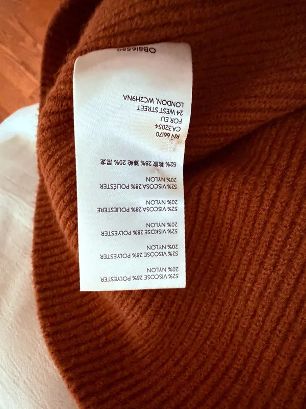 Free People Turtleneck Sweater Oversized - Image 6