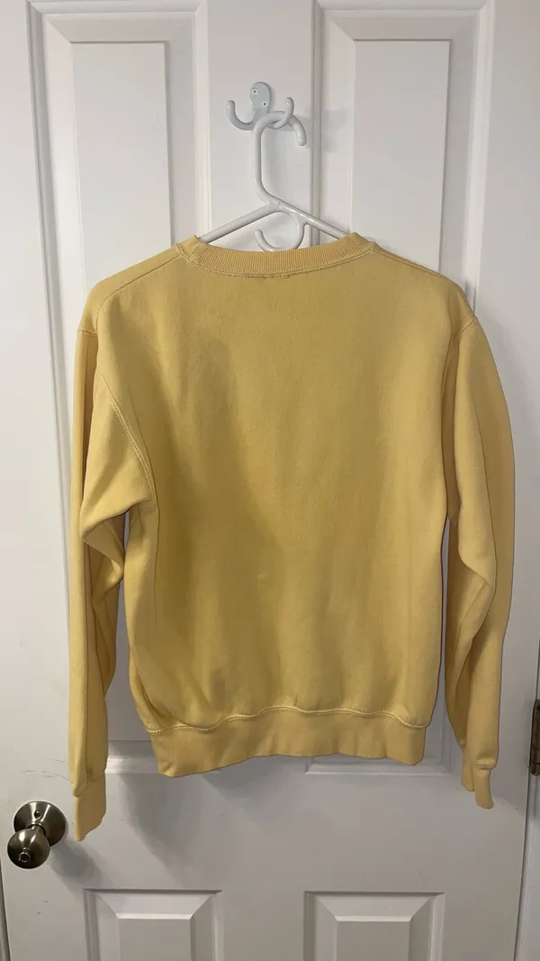 Brandy Melville Honey Sweatshirt Yellow - Image 5