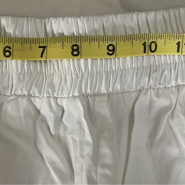 White Fox White Cotton Shorts‎ NWOT Size XL - Image 4