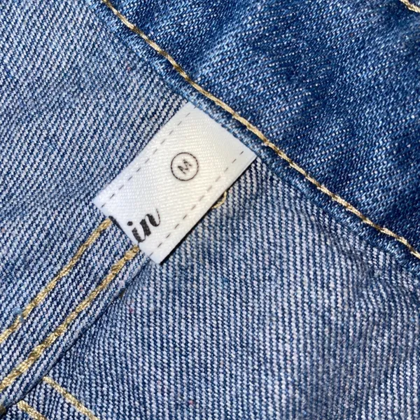 NiMin Women Medium Wash Wide Leg High Waisted Denim Jeans - Image 6