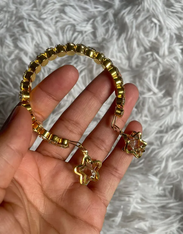 Sparkly Bracelet Gold - Image 5