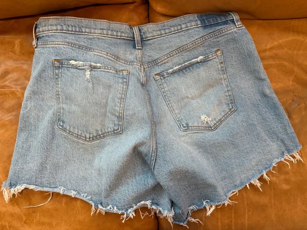 Abercrombie and Fitch the 90s baggy short, low rise curve love - Image 2
