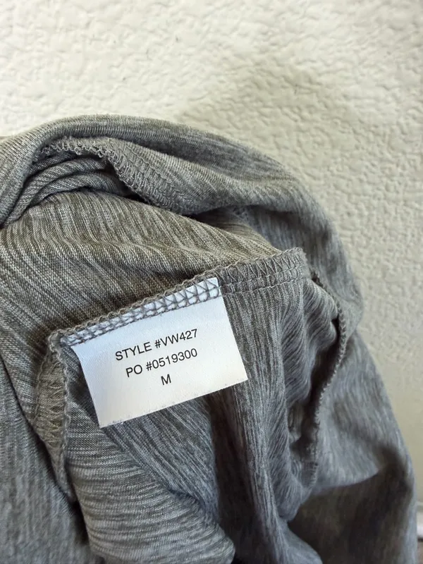 Vuori Lux At‎ Ease Pants Heathered Grey Womens Size M - Image 5