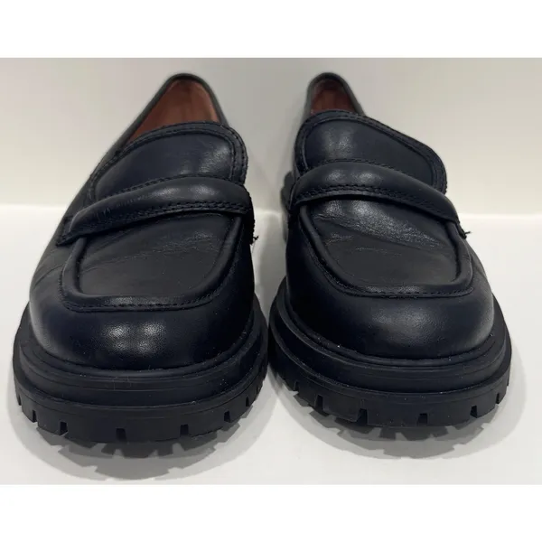MADEWELL The Bradley Lugsole Loafer Genuine Leather Platform Size 9 (NG674) - Image 3