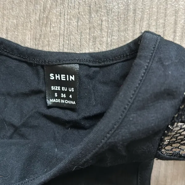 SHEIN mesh long sleeve top - Image 2