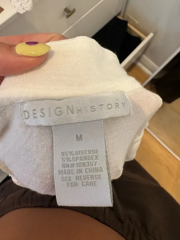 design history white top - Image 4