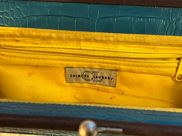 Chinese Laundry Teal Handbag - Image 3