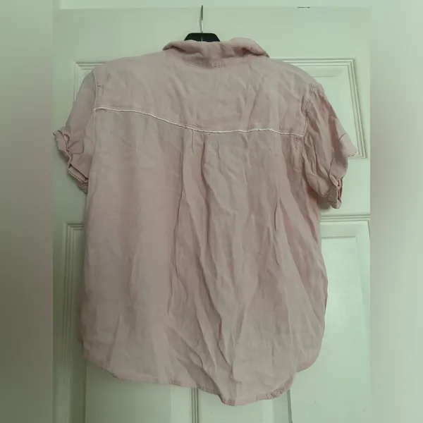 Abercrombie Pink Blouse - Image 2