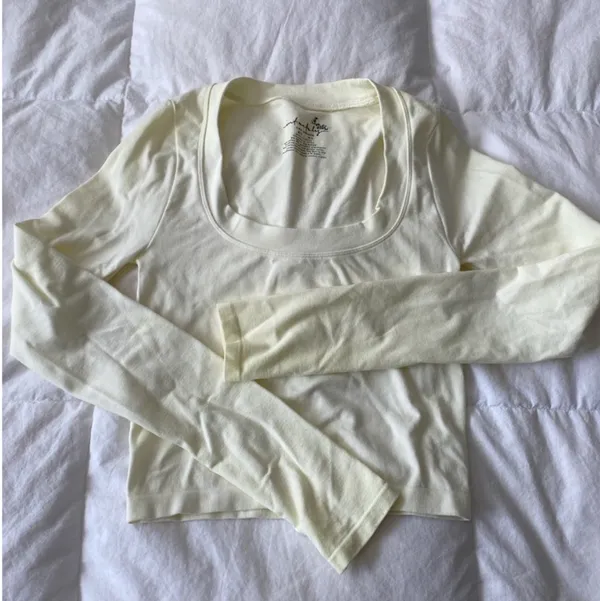 Intimately Free People Long Sleeve Top Crop - Image 2