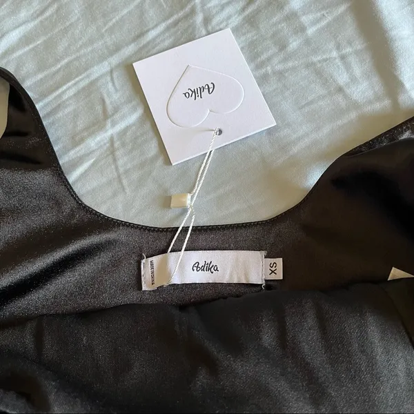 Adika Slick Satin Finish Crop Top - Image 8
