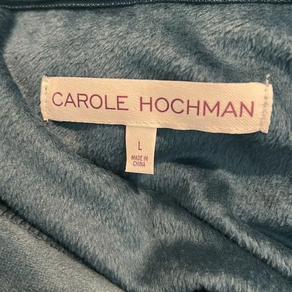 CAROLE HOCHMAN velour pajama top - Image 5