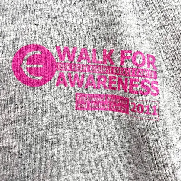 GILDAN Gray Walk For Awareness Short Sleeve T-shirt - Image 3