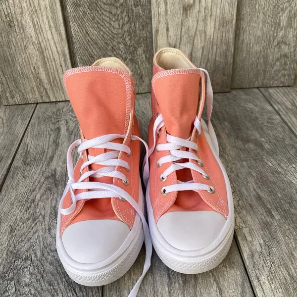 Converse Chuck Taylor All Star Platform Sneakers Women's Size 8.5 Flamingo - Image 6