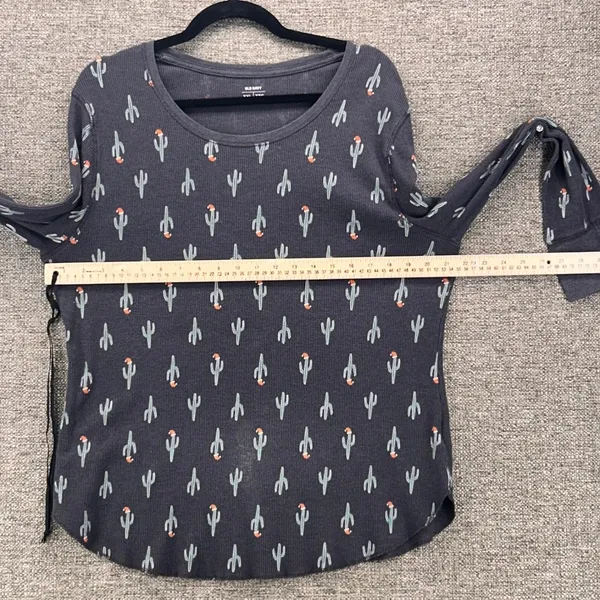Old Navy Womens Thermal Knit‎ Shirt Size XXL - Image 13