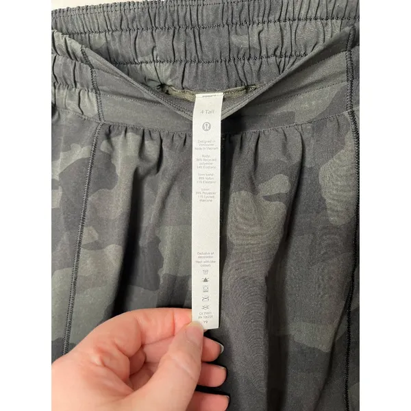 Lululemon Camo Hotty Hot Running Shorts 4 Tall - Image 4