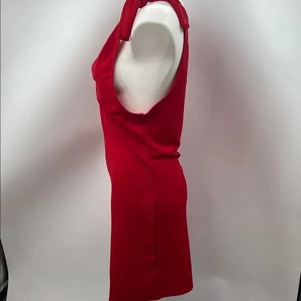 PrettyLittleThing Vibrant Red Dress - Image 2