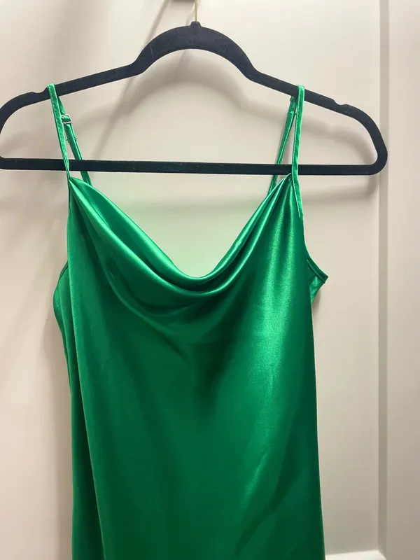 Bebe Satin Dress - Image 3