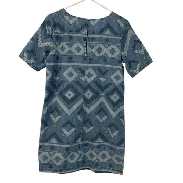 Old Navy Blue Cotton Dress(Size Small) - Image 4