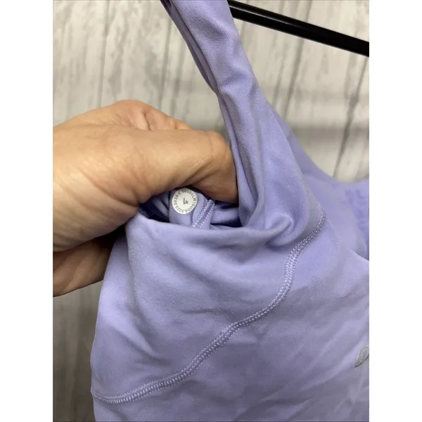 Women’s Size 4 Lululemon Align Tank Purple EUC - Image 4