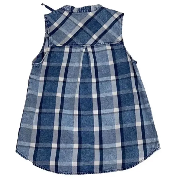 Sweet Wanderer Denim Sleeveless Top(Size Small) - Image 2