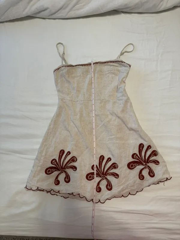 Selfie Leslie Embroidered Mini Dress - Image 5