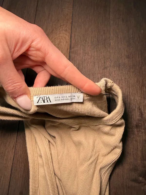 ZARA Crop Top Ribbed Tank - Image 3