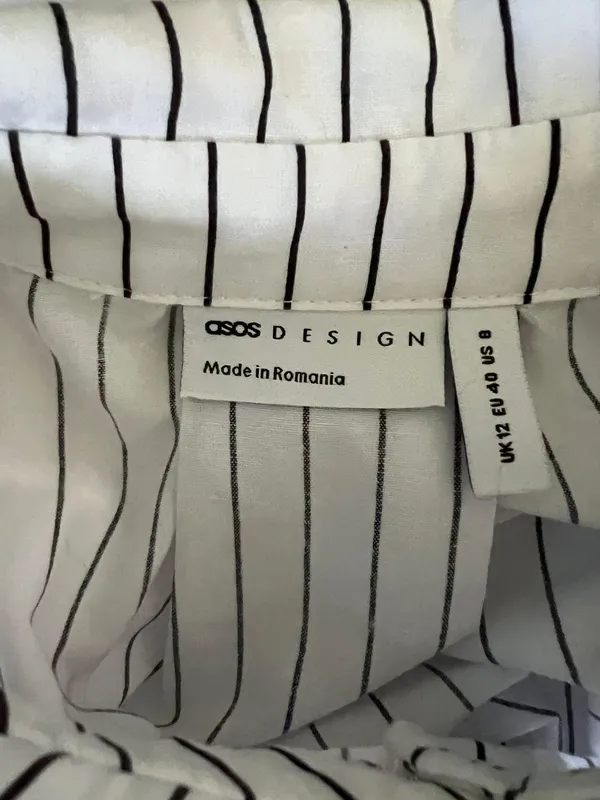 ASOS Stripe Button Down Shirt - Image 4