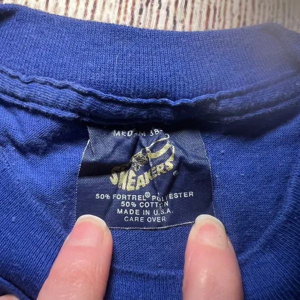 VTG 1986 New York Mets World Champions T Shirt Retro MLB Womens‎ M Single Stitch - Image 4
