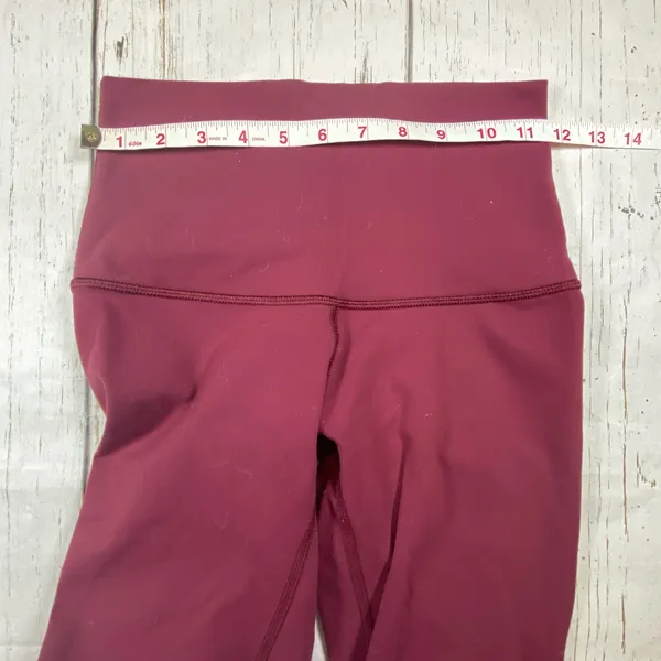 Lululemon Align Leggings Size 4 Garnet Burgundy - Image 4