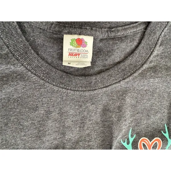 Girlie Girl Originals Women's Gray Long Sleeve Graphic T-Shirt Size M‎ - Image 4