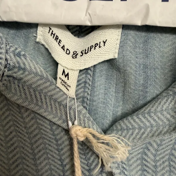 Thread & Supply Denim Blue Shirt - Image 2