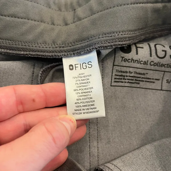 Figs Graphite Scrub Set size Small Petite‎ - Image 9