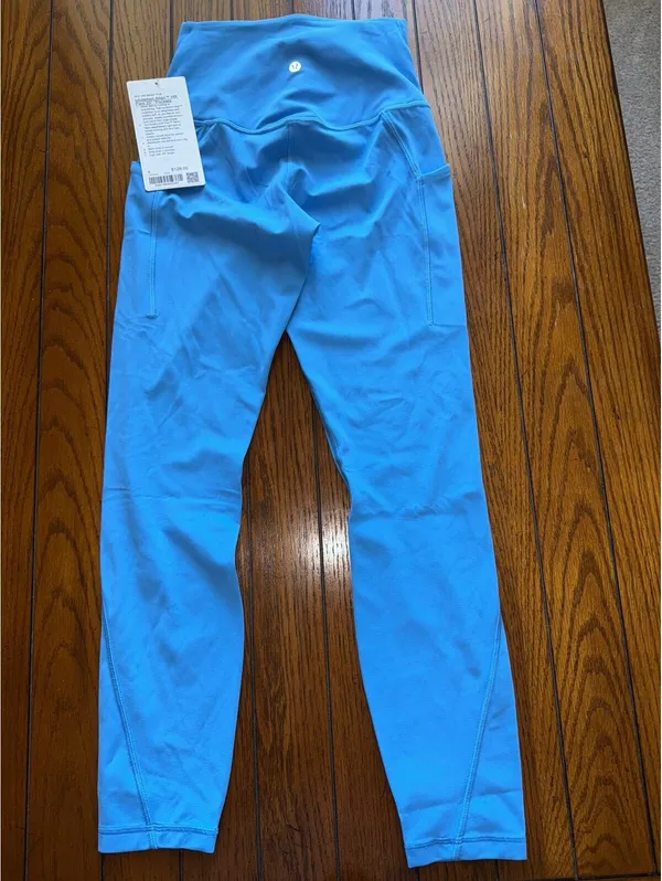 Lululemon Align With Pockets High Rise 25” Ocean Wave Size 4 NWT - Image 2