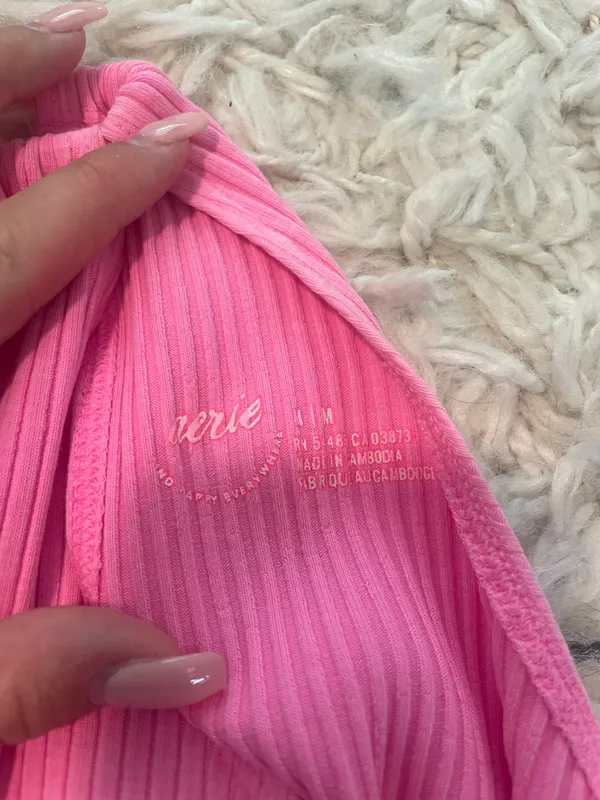 Aerie Tie One Shoulder Tank - Image 2