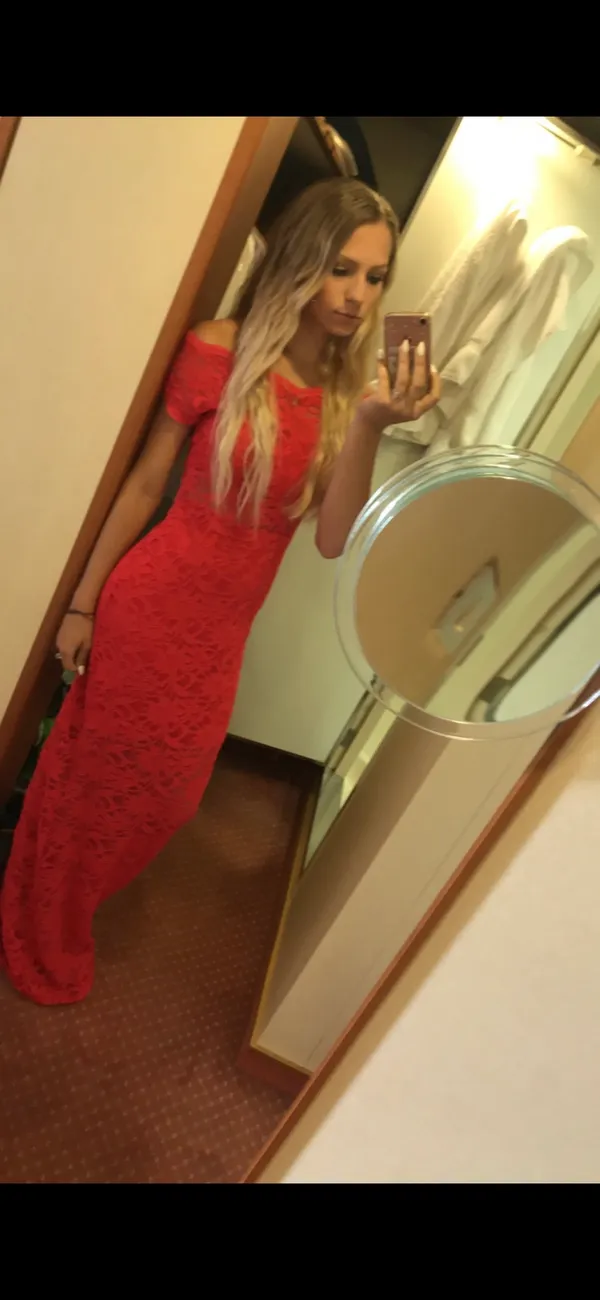 Morgan & Co red dress - Image 5