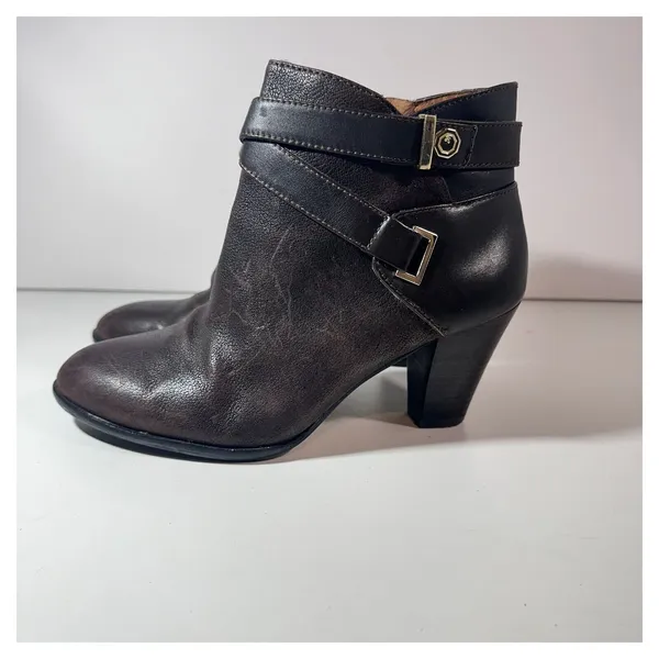 Louise et Cie Lo Ranier Booties Womens‎ Sz 8 Leather Western Cowgirl Chic Style - Image 5