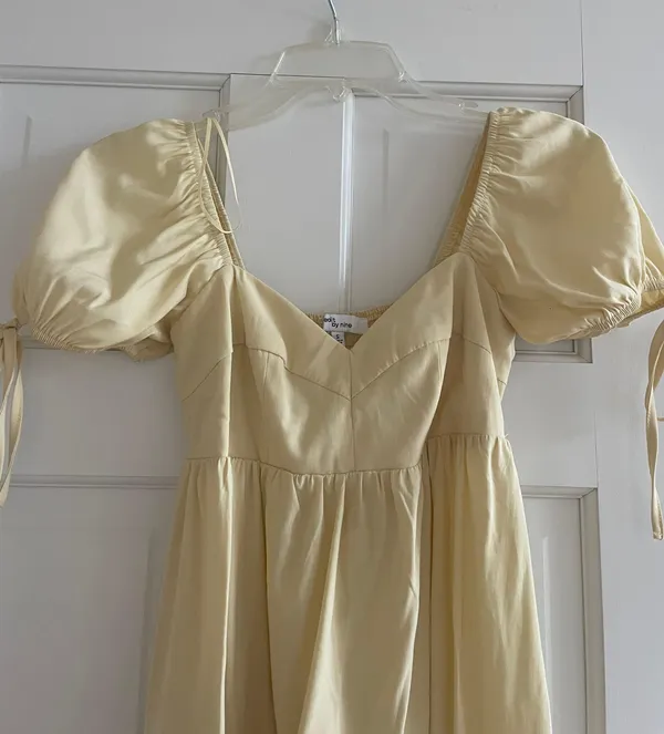 Mini Dress Yellow - Image 2
