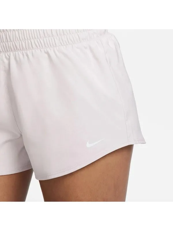 (C246) Nike Women’s Dri-FIT Running Shorts Brief-Lined Platinum Violet M Loose - Image 3
