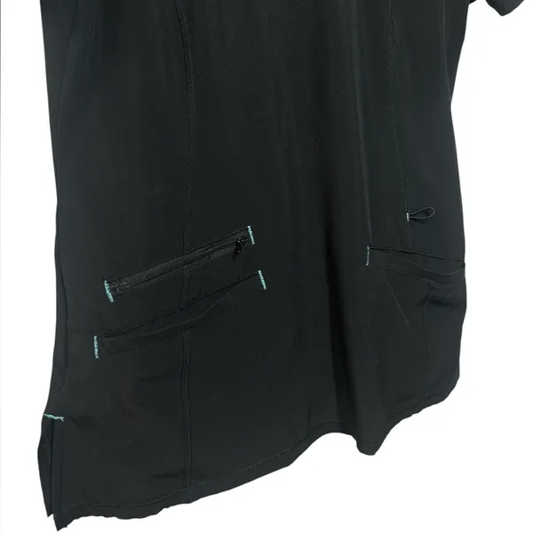 Black Women's Scrubstar Antimicrobial medical Top - Image 2