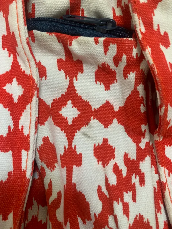 KAVU Ikat Rope Canvas Sling Bag Full Size hiking camping purse backpack - Image 7