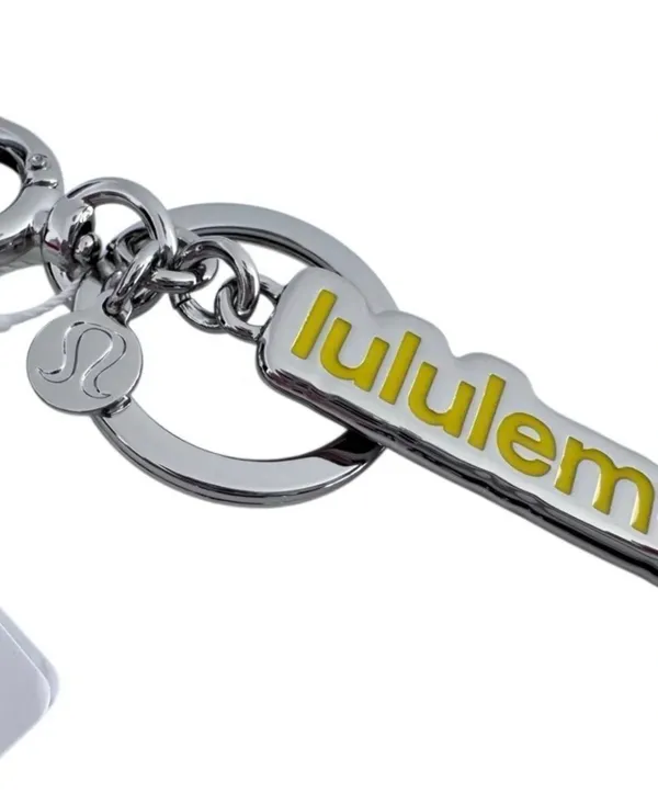 Lululemon Metal Keychain Lululemon Lemonlush / Silver - Image 8