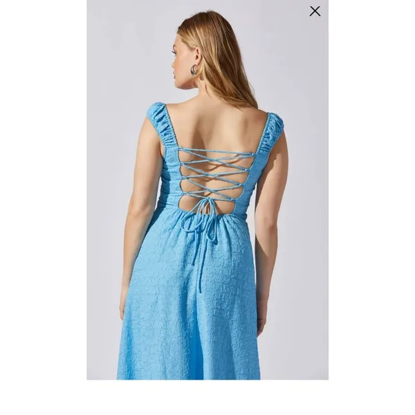 ASTR the Label Crinkle‎ Maxi Dress Size Medium - Image 7
