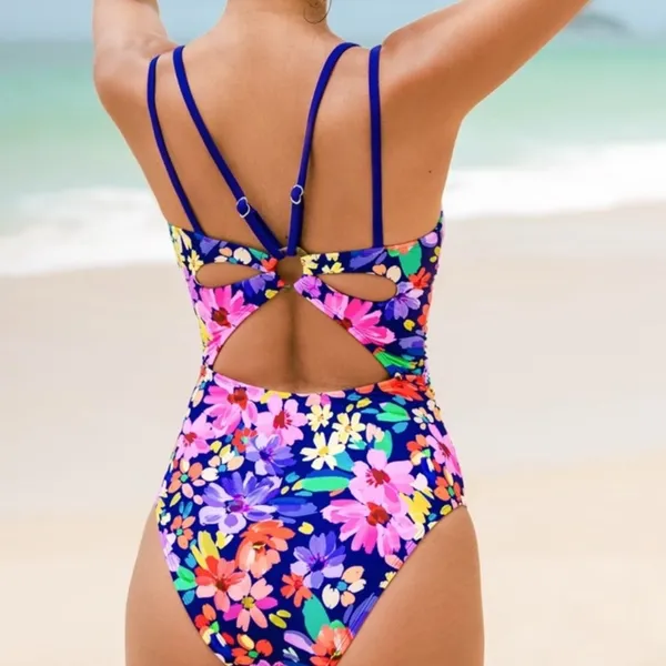 Cupshe Floral women’s one peice - Image 5
