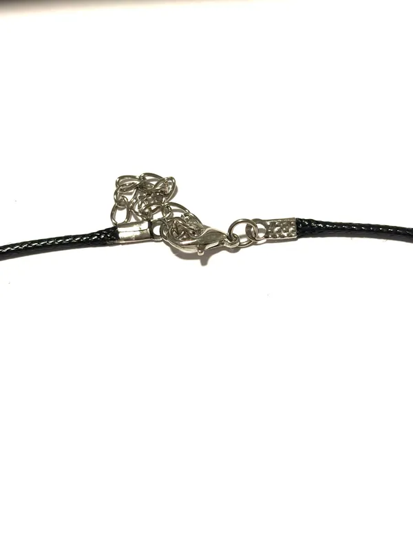 Moon charm Necklace Silver - Image 3