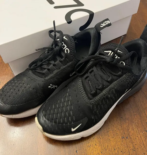 Nike Air Max 270 Black White - Image 6
